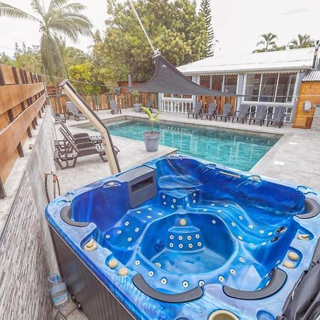 L'Avocat 1 Avec Piscine Chauffee Et Jacuzzi A Partager Le Tampon Exterior foto